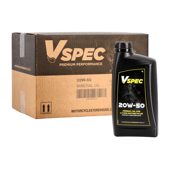 20W50 Mineral Motor Oil 1 Liter Bottle