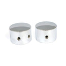 Front Axle Nut Cap Kit Chrome For 00-05 FLHT/R/X FLTR NU