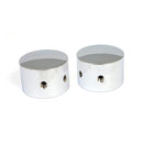 Rear Axle Nut Cover Kit Chrome For 08-21 XL