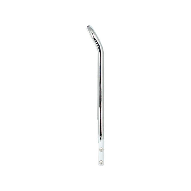 Round Steel Sissybar Pointed Top Chrome - 9/16 x 7.50 Inch