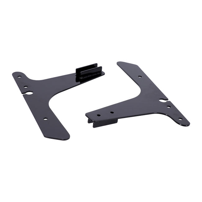 Sissybar Side Plates Rigid Mount Black For 04-21 XL Excl. 14-19 1200T