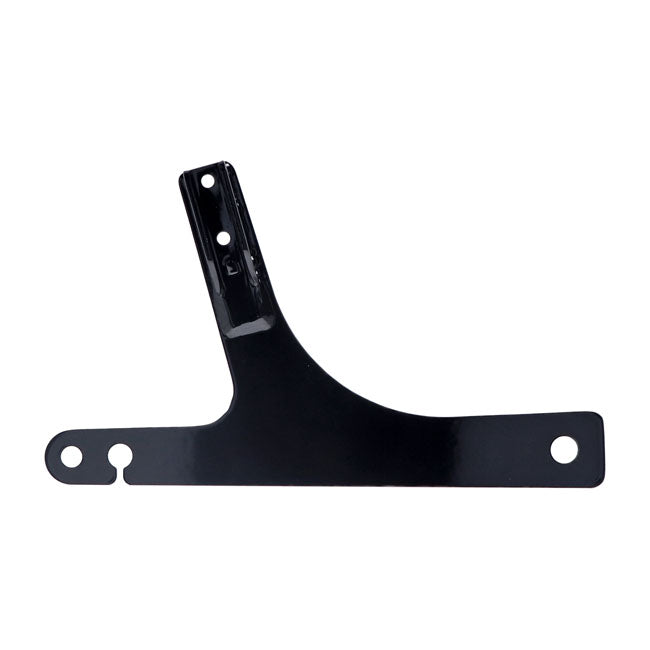 Sissybar Side Plates Rigid Mount Black For 96-01 Dyna Excl. FXDWG