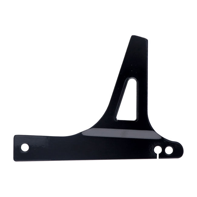 Sissybar Side Plates Rigid Mount Black For 06-17 Dyna Excl. FLD, FXDF, FXDWG