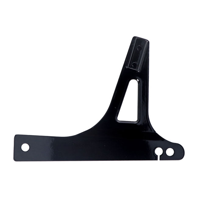 Sissybar Side Plates Rigid Mount Black For 06-17 Dyna Excl. FLD, FXDF, FXDWG