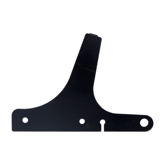 Sissybar Side Plates Rigid Mount Black For 2006 FLST