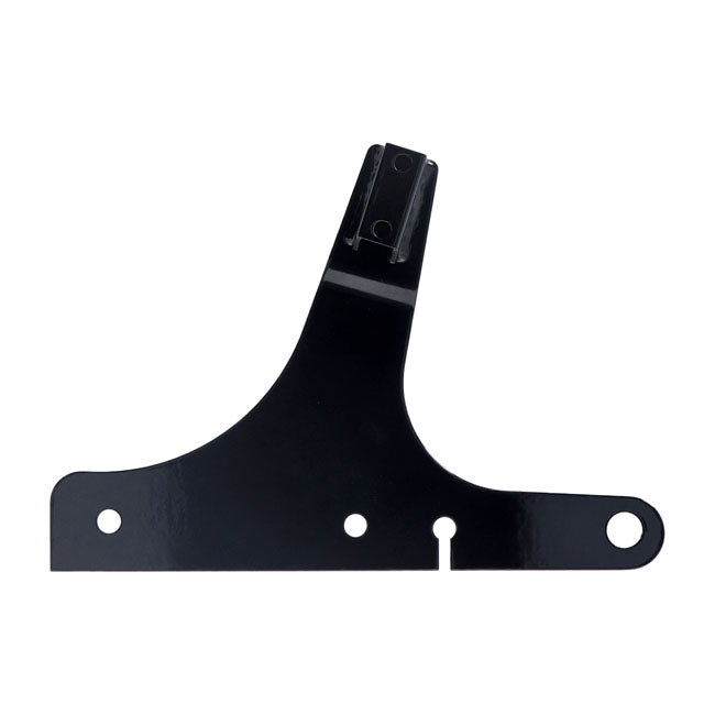 Sissybar Side Plates Rigid Mount Black For 2006 FLST