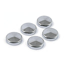 Chrome 3/8 Inch Torx Bolt Covers For 93-23 B.T.