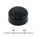 Smoothtopps Push-On Bolt Covers 9/16 Inch Hex Bolts/Nuts Black - 0.38 Inch