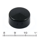 Smoothtopps Push-On Bolt Covers 5/8 Inch Hex Bolts/Nuts Black - 0.55 Inch