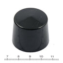Smoothtopps Push-On Bolt Covers 1 Inch Hex Bolts/Nuts Black