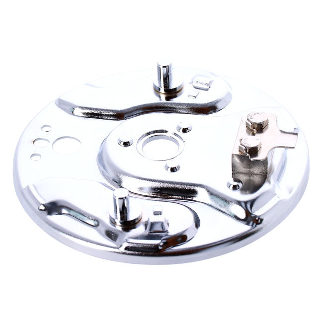 Rear Hydraulic Brake Backing Plate Chrome For 58-62 BT