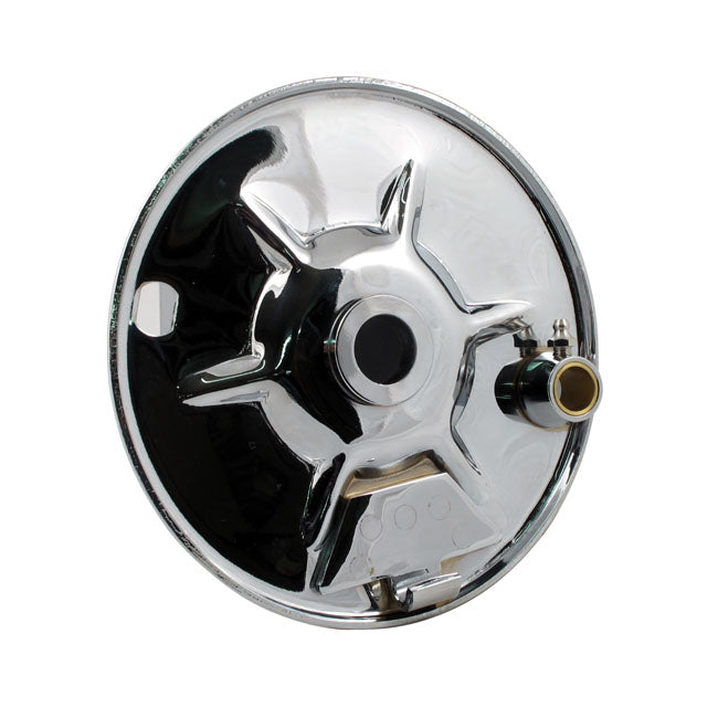 Rear Mechanical Brake Backing Plate Chrome