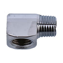 Chrome Oil Gauge Fitting 90 Degrees