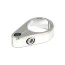 2-Piece Frame Cable Clamp Throttle Chrome