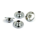 Push-In Mushroom Allen Head Plugs 5/16 Inch Chrome For 5/16 Inch threaded allen head bolts