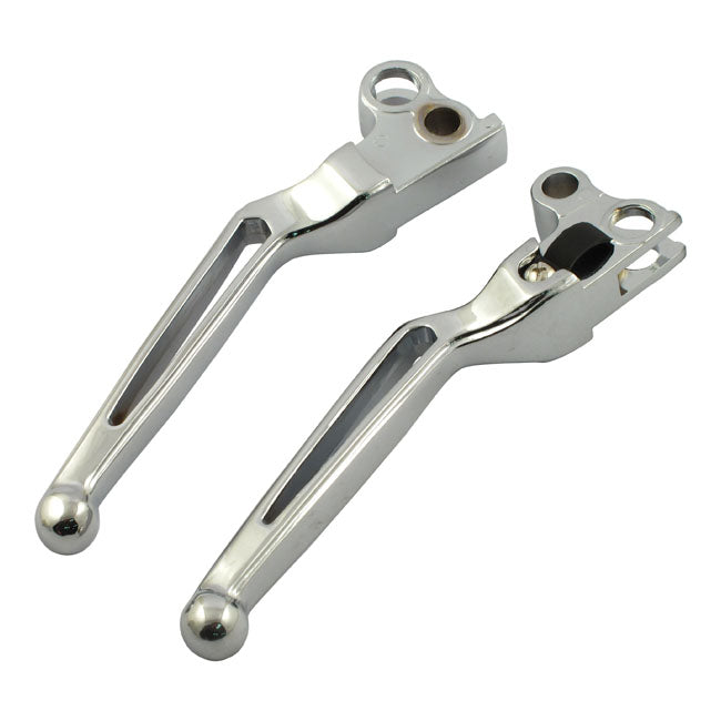 Handlebar Lever Set Slotted For 82-95 B.T.