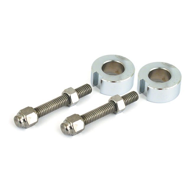 Axle Adjuster Kit Cap Style For SoftailS 87-94 NU