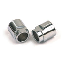 Custom Rigid Axle Spacer Set Chrome For H-D With rigid frame & 3/4 Inch Diameter axle
