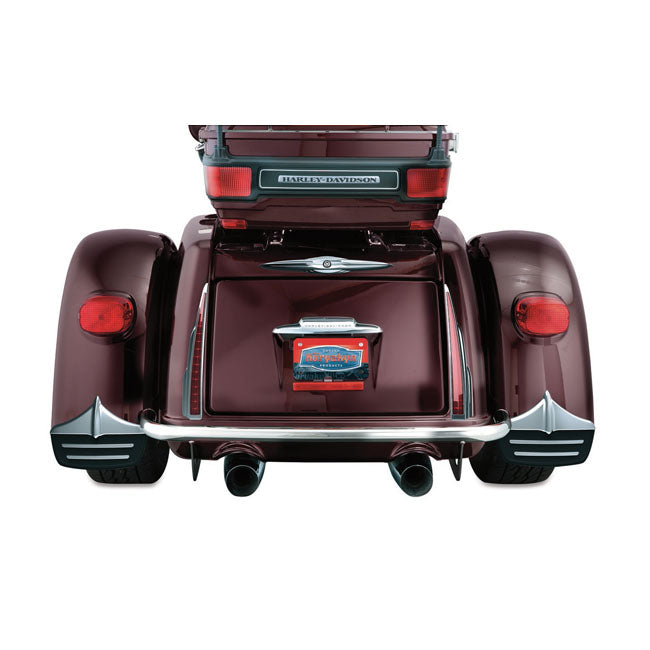 Trike Mud Flaps Chrome