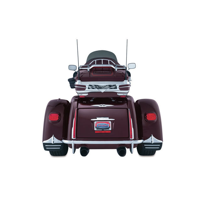 Trike Mud Flaps Chrome