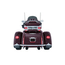 Trike Mud Flaps Chrome