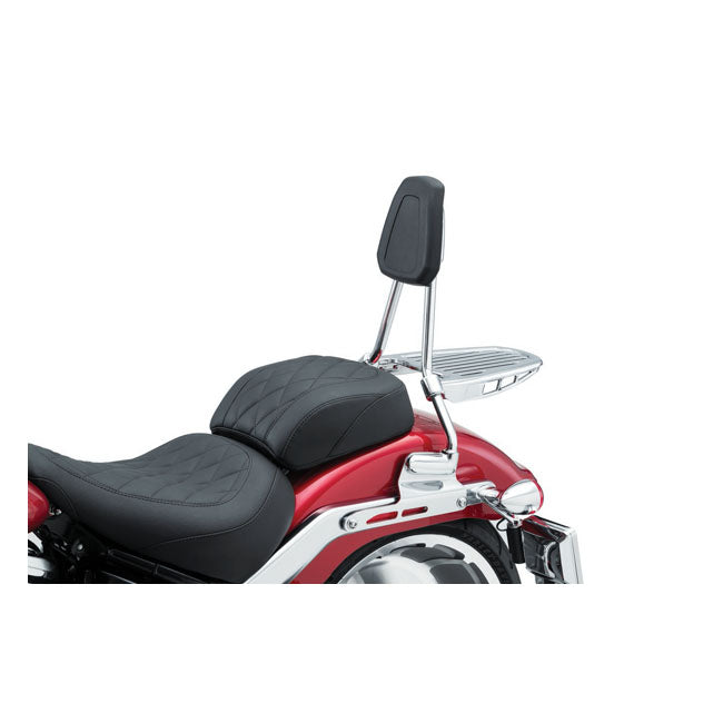 Softail All In One Sissy Bar Kit Chrome - 19 Inch For 18-21 Softail Breakout & Fat Boy