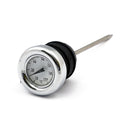 Oil Tank Dipstick With Temp Gauge White For 70-84 B.T.