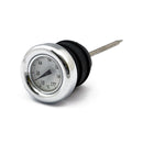 Oil Tank Dipstick With TempGauge White For 84-99 Softail