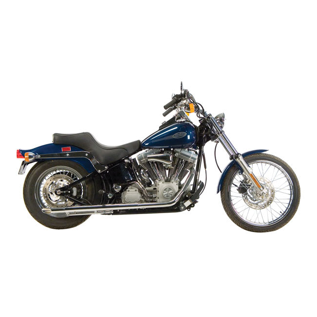 Tailpipe Extension Slash Cut Chrome - 18 Inch