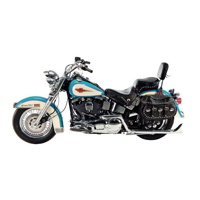 Universal Fishtail Long Left & Right Muffler - 28 Inch