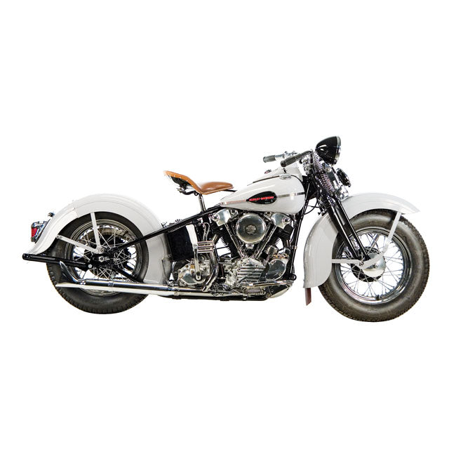 Universal Fishtail Long Left & Right Muffler - 28 Inch