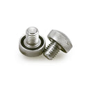 Knurled Solo Seat Screw Kit For 86-06 Softail With frame mounted seat NU