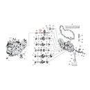 Screw Idler Gear Stud For 32-73 45 Inch SV