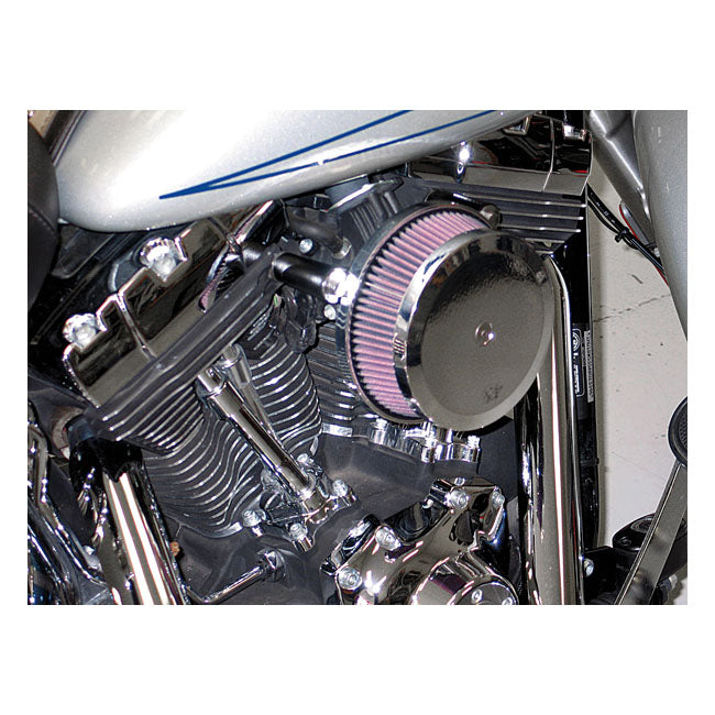 Street Metal High-Flow Air Intake Hammer Chrome For 00-15 Softail