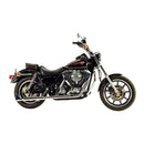 2 Into 1 Head Pipes Chrome For 85-94 FXR NU