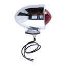 Bullet Marker Light Chrome Red Lens Df Stud Mount