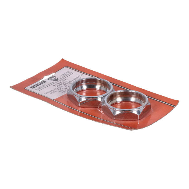 Manifold Intake Nut Set Chrome For 40-54 Ohv 74"/61" B.T.