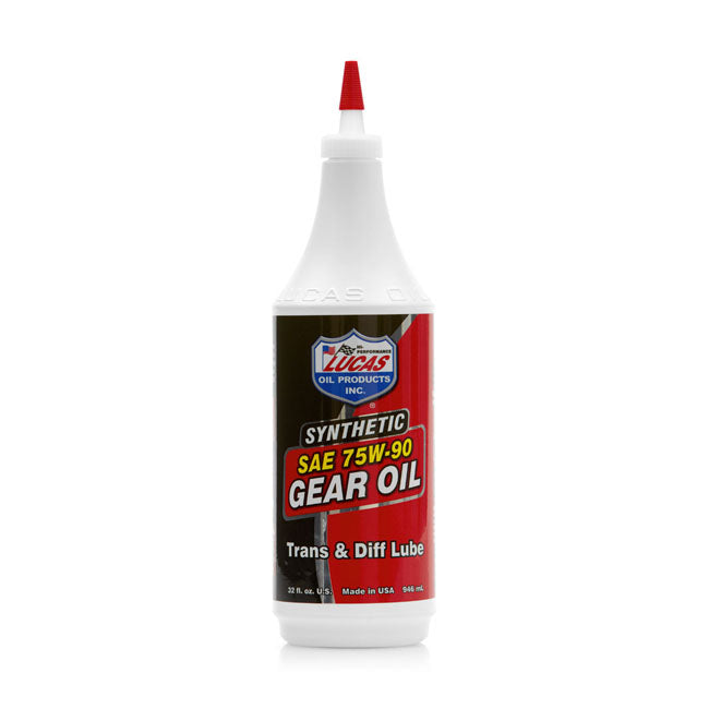 Lucas Synthetic 75/90 Transmission Oil For 36-24 Big Twin