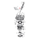 Lower Valve Spring Collar Set Steel Std For 48-65 Panhead