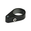 2-Piece Frame Cable Clamp Throttle Black 1 1/4 Inch