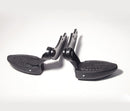Passenger Foot Rest Black For Aprilia Scarabeo 50 / 100 2002>2013