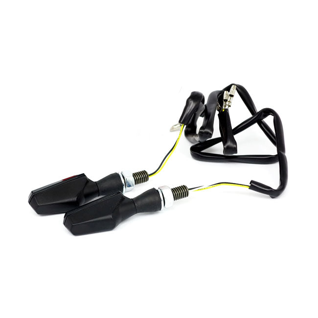 Cob LED Turn Signal / Position Combo Black / Smoke