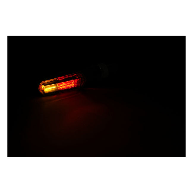 Cob LED Taillight / Turn Signal Combo Black / Smoke