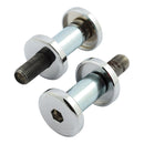 Custom Smooth Riser Mount Kit Chrome 1/2-20 Threaded For Various 73-17 B.T.