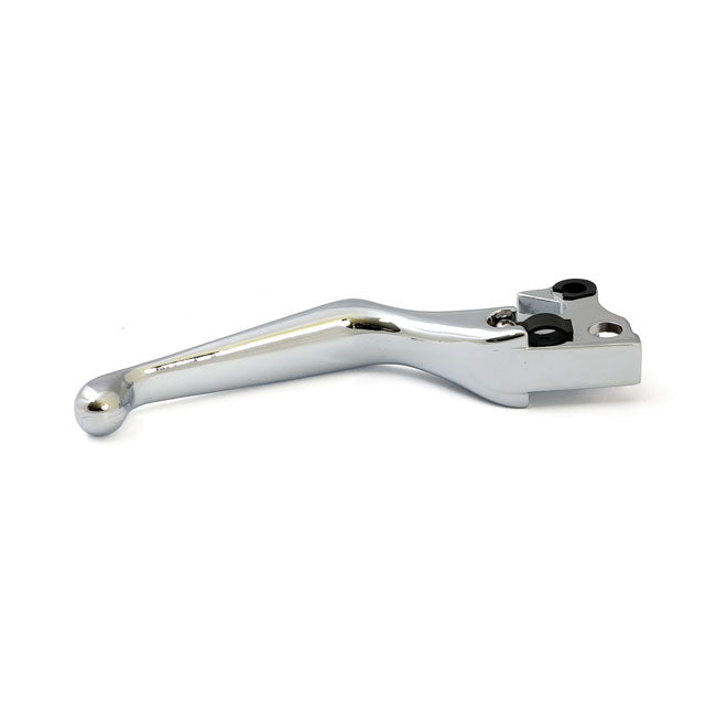 Handlebar Lever Kit Wide Blade Chrome For 04-13 XL