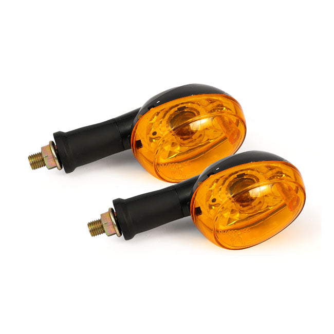 Barcelona Turn Signals Black Large - 71 X 53 X 61.5 MM