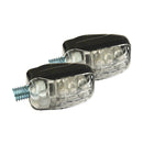 Picco Mini Led Turn Signals Black