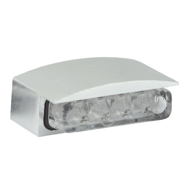 Mini Led License Plate Light Silver Housing