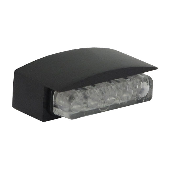 Mini Led License Plate Light Black Housing