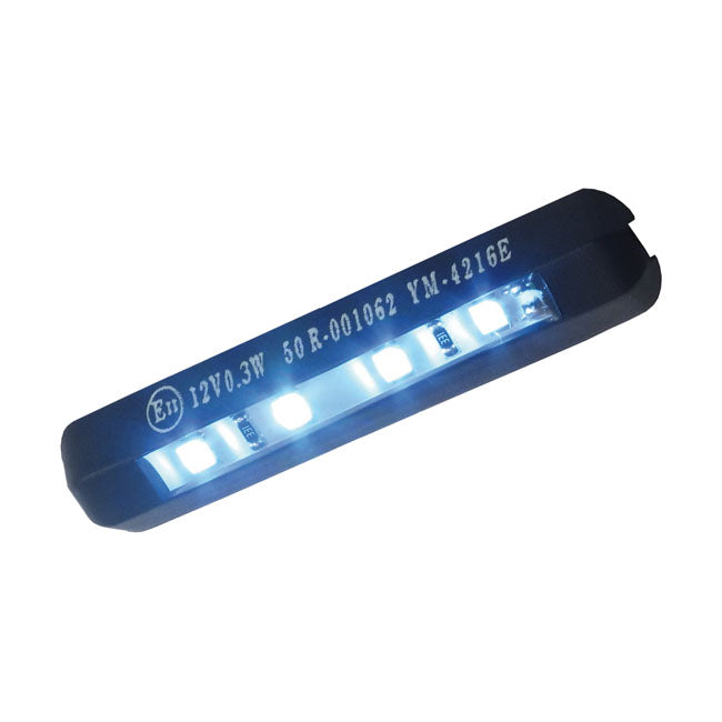 4-Led License Plate Light Black